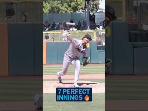 Eury Pérez tossed seven perfect innings this afternoon 👏