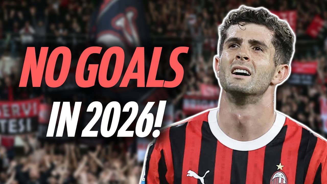 Christian Pulisic's goal drought is a HUGE World Cup concern | AC Milan 0-0 Juventus
