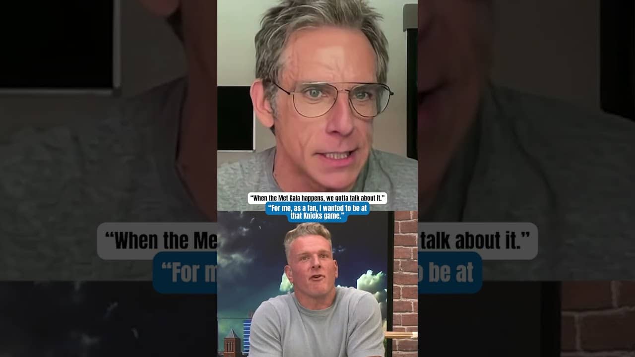 Ben Stiller clears the air on the Met Gala 😅