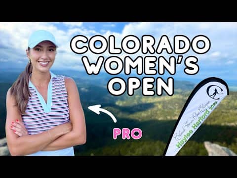 $200K TOURNAMENT PURSE?? / Colorado Women's Open VLOG