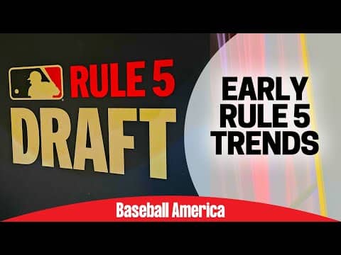 Early Rule 5 Draft Preview/40-Man Roster Talk