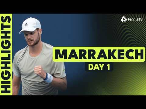 Hanfmann Faces de Jong; Halys, Vukic, Baadi & Bennani Feature | Marrakech 2026 Highlights Day 1