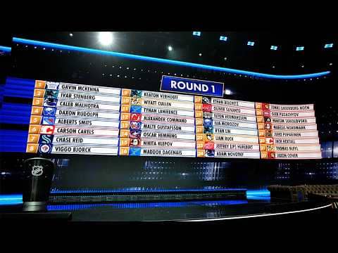 EVERY PICK from Round 1 of the 2026 NHL Entry Draft!
