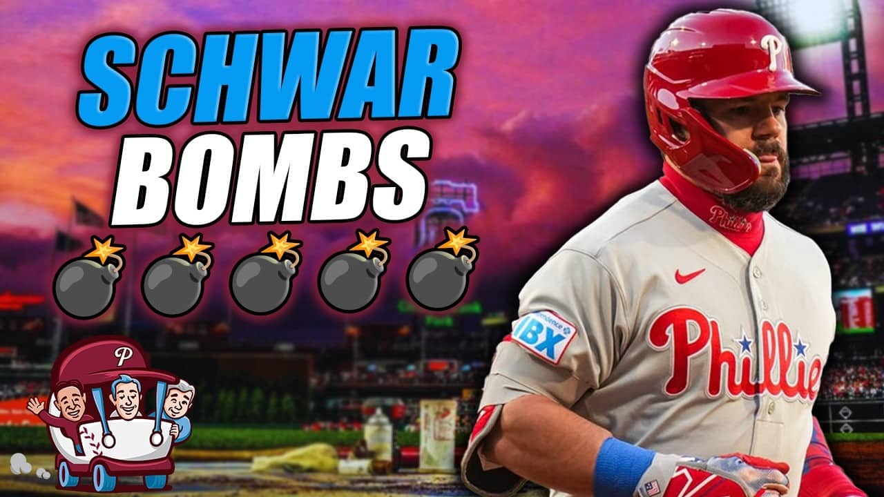 Kyle Schwarber has homered in 5 straight games, leads MLB in homers