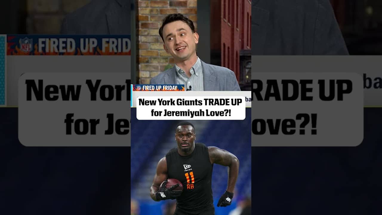 Should the Giants trade up for Jeremiyah Love?