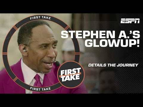 Stephen A.'s GLOWUP 🌟 Ready to go SHIRTLESS after body transformation journey 👏 | First Take