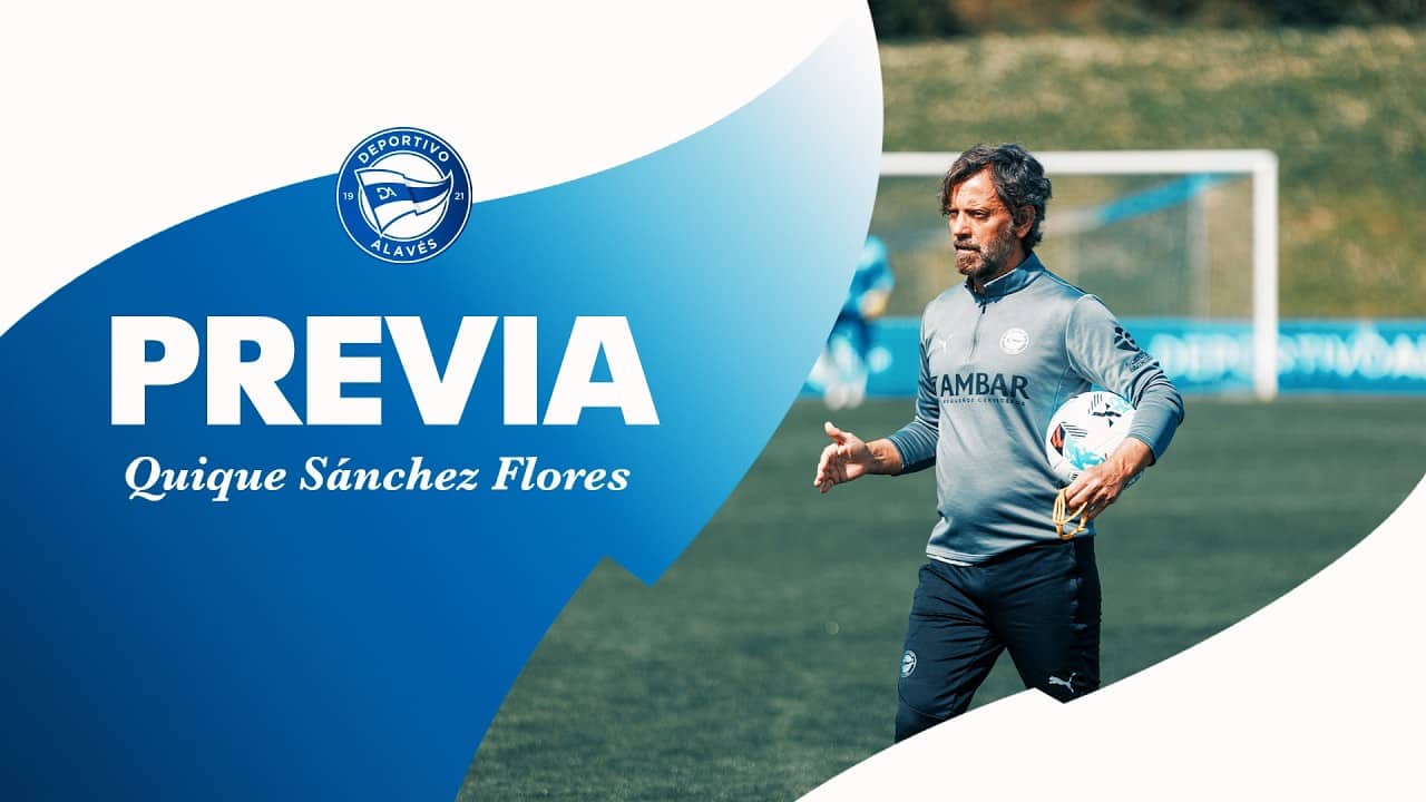Quique Sánchez Flores: "Los derbis tienen un componente emocional superior" | Deportivo Alavés