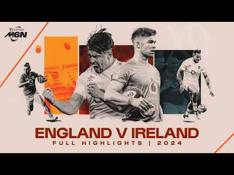 Greatest Drop Goal Ever?! | Re-watch | ENG v IRE | 2024 | Highlights