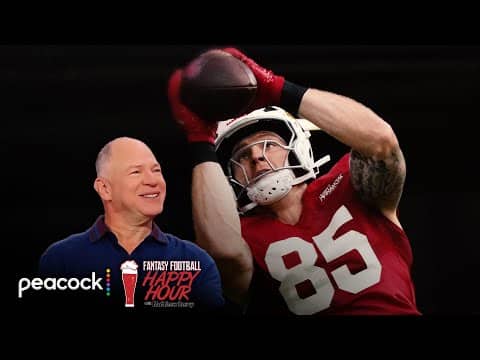 Trey McBride, David Njoku among most targeted TEs | Fantasy Football Happy Hour | NFL on NBC