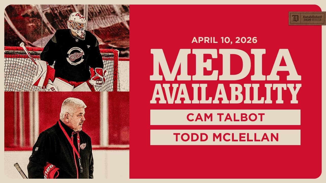 Cam Talbot, Todd McLellan Practice Media | April 10, 2026