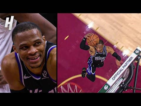 Russell Westbrook AIRBALLS an Open Dunk vs Cavs 😳