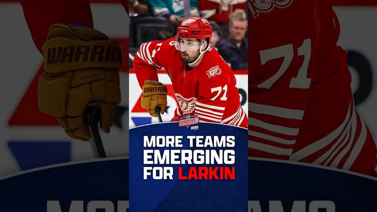 There are more suitors emerging in the Dylan Larkin sweepstakes | DFO Rundown Insider
