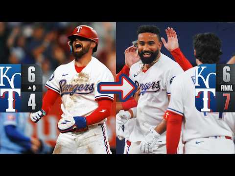 Rally down in Texas 🤠 Joc Pederson, Jake Burger, Ezequiel Duran spark Rangers' comeback! (Full 9th)