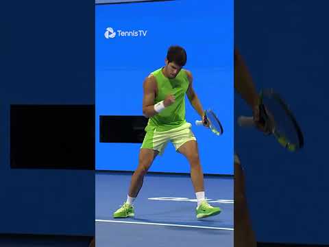 Dramatic First Set Ending In Alcaraz vs Rublev 🔥