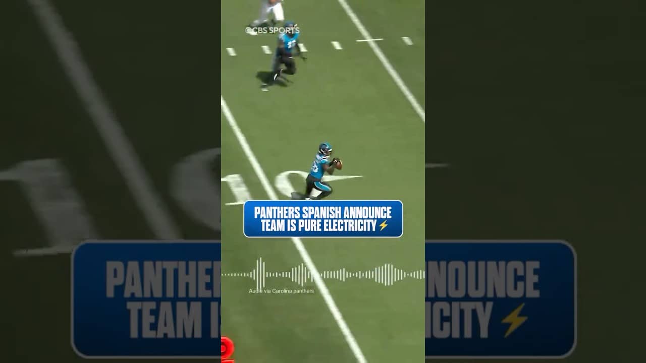 Unmute for the immaculate vibes of Jaime Moreno and Antonio Ramos 🔊 #nfl #panthers #football
