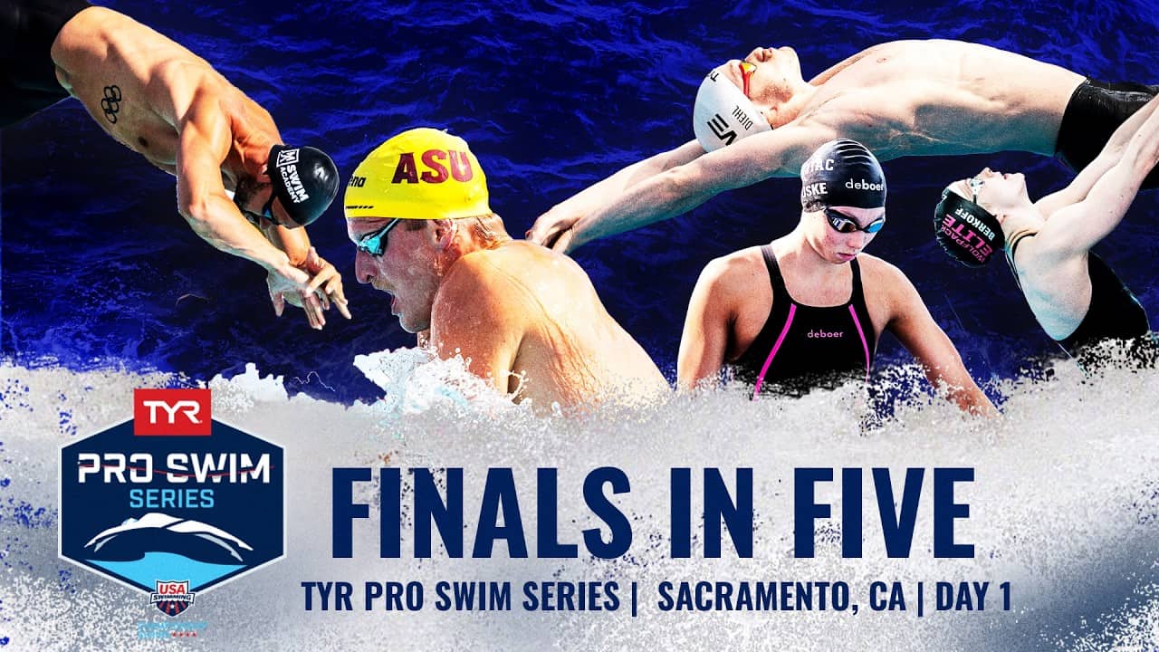 Night One of the TYR Pro Swim Series Sacramento in Five Minutes | Finals in Five