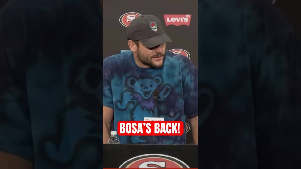 What’s it like coming back from a torn ACL? #49ers #nickbosa #nfl