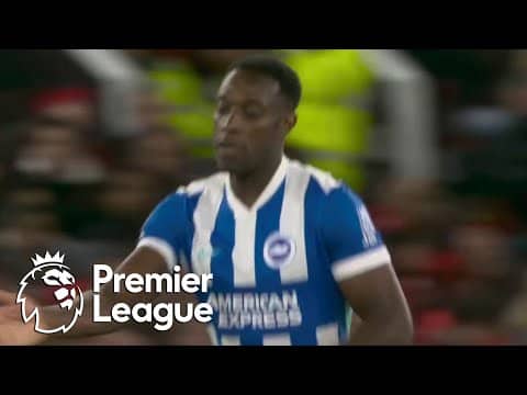 Danny Welbeck's INCREDIBLE free-kick gives Brighton life v. Man United | Premier League | NBC Sports