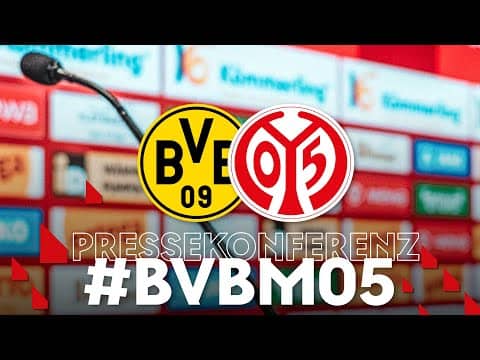 Die PK vor dem Spiel in Dortmund | #BVBM05 | #05ertv | Saison 2025/26