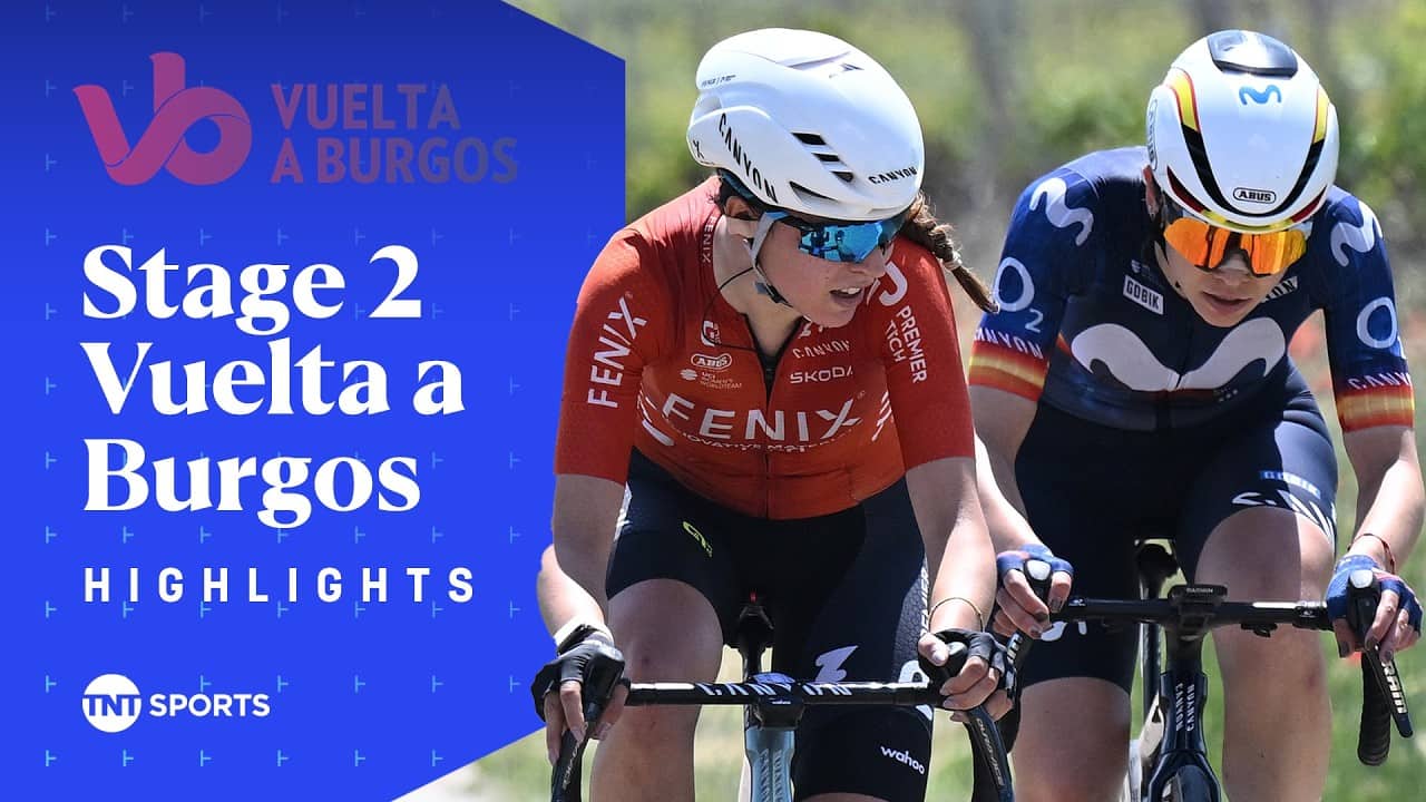 UNBEATABLE! 😎 | 2026 Vuelta a Burgos Feminas Stage 2 Race Highlights | TNT Sports Cycling