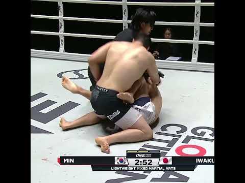 OUT OF NOWHERE 😳 Min Sung Kang sparks Yusei Iwakura in his ONE Friday Fights debut!