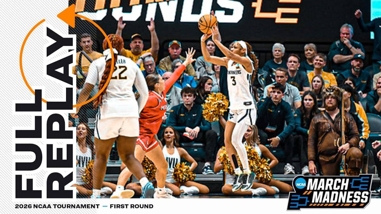 West Virginia vs. Miami (OH): 2026 NCAA women's first round | FULL REPLAY