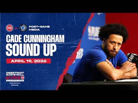 Post-Game Press Conference: Cade Cunningham | Pistons vs. Magic | 04.19.26
