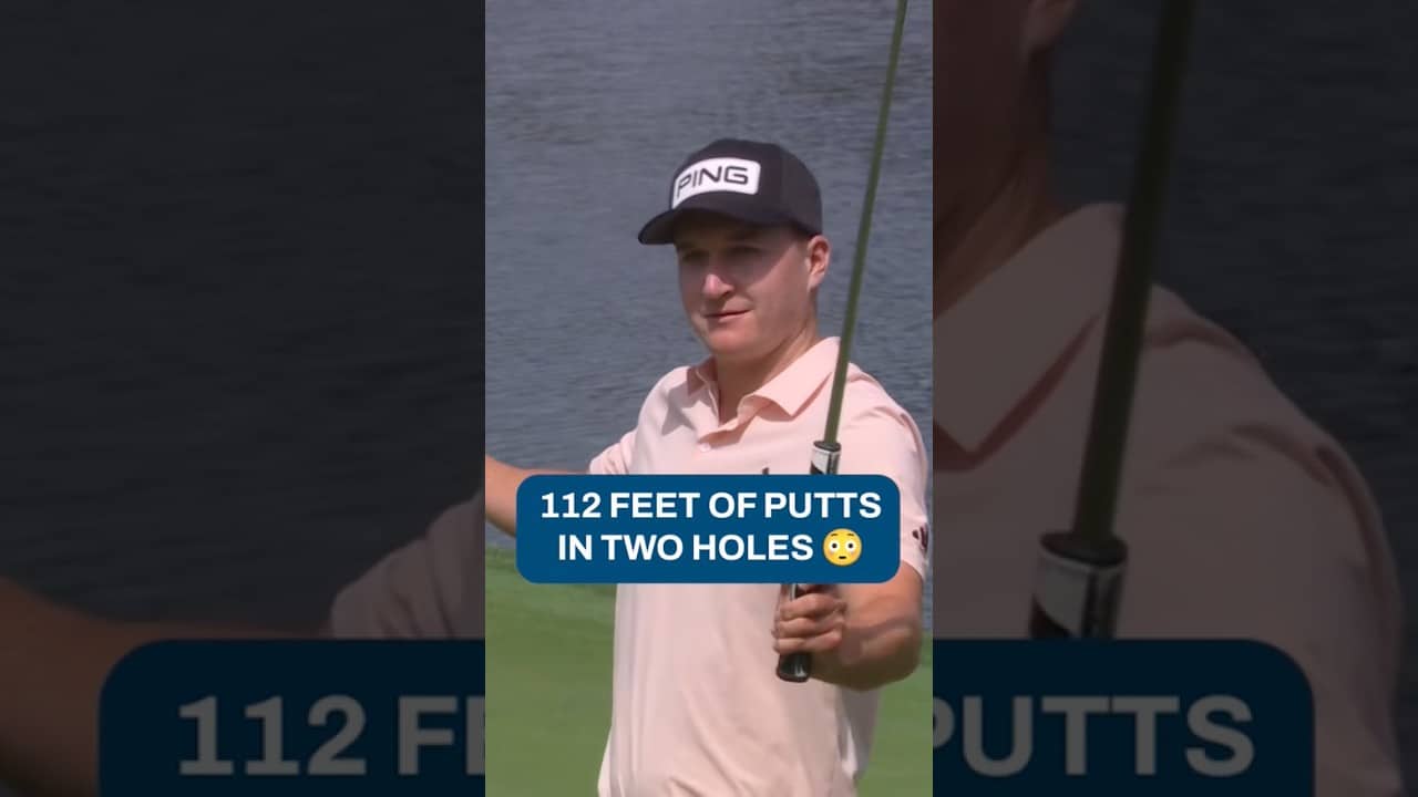 Matt McCarty takes the lead at 4-under at the Truist Championship.