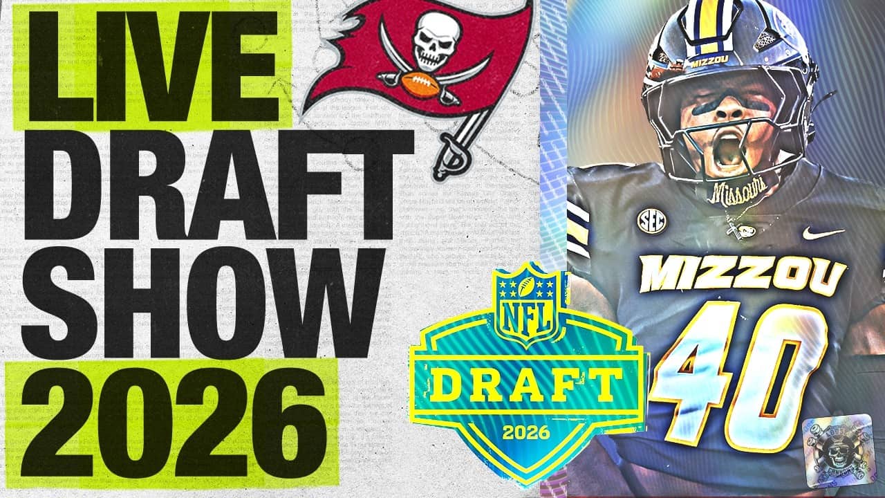Live Draft Show 2026 Day 2  |  2026 Off-Season  |  2026 Tampa Bay Buccaneers
