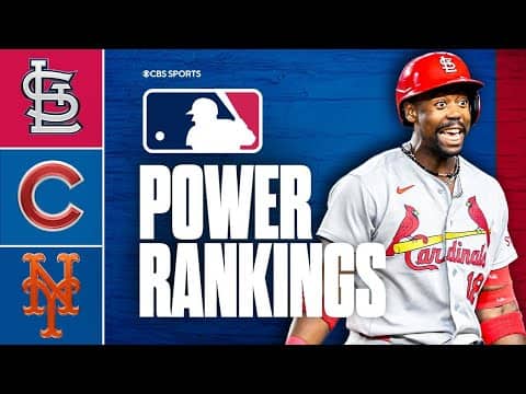 MLB Power Rankings: Cardinals are the biggest riser, Mets lose 11 straight to tumble