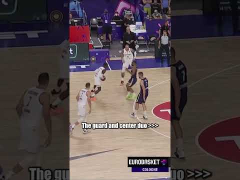 We all have that friend with insane chemistry 🧪💥 #EuroBasket