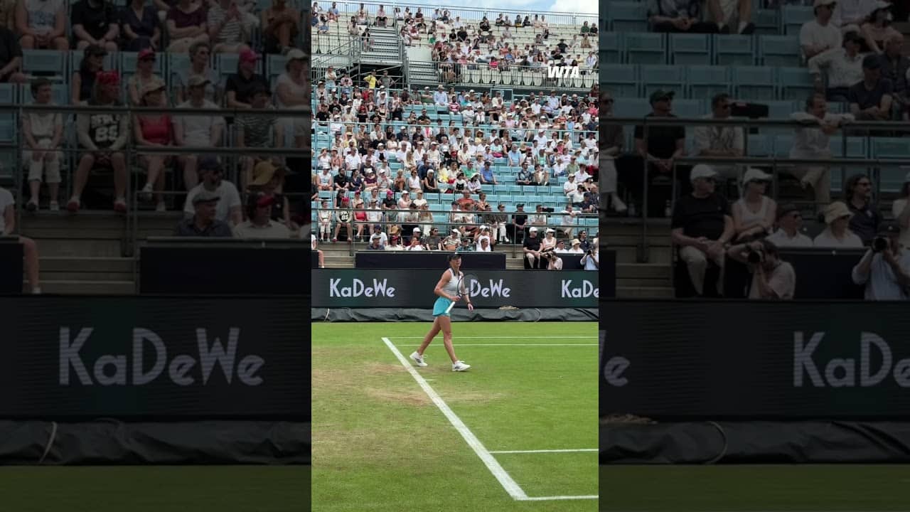 Elina Svitolina locks in her spot in the quarterfinals and best result to date in Berlin. #wta