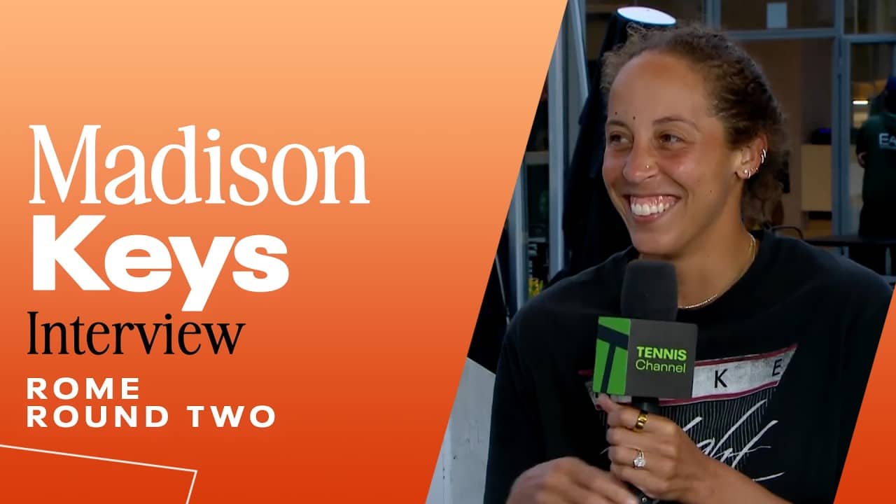Madison Keys eats gelato at the desk & details a "that's so Raven moment" 😭 | 2026 Rome