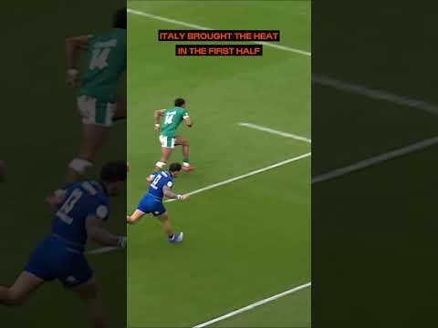 Cookin🔥🇮🇹 #sixnations #guinnesssixnations #rugbyhighlights #sports