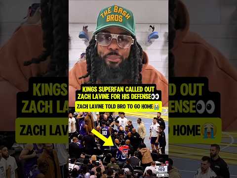 Kings fan CALLED OUT Lavine to his face👀