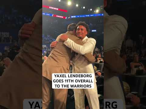 Yaxel Lendeborg drafted 11th overall to the Golden State Warriors in the 2026 NBA Draft