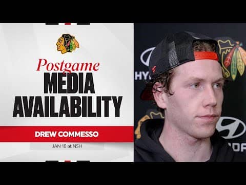"Big win for the team." | Drew Commesso Postgame 1.10.26