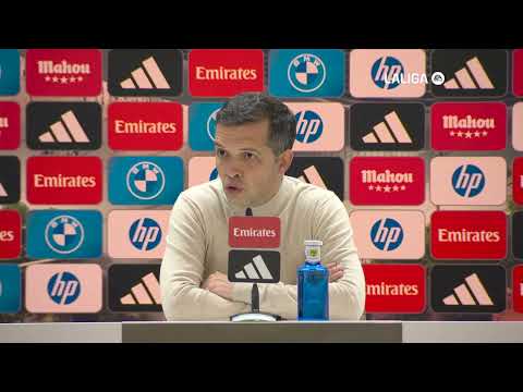 Rueda de prensa de Luís Castro tras el encuentro Real Madrid-Levante UD