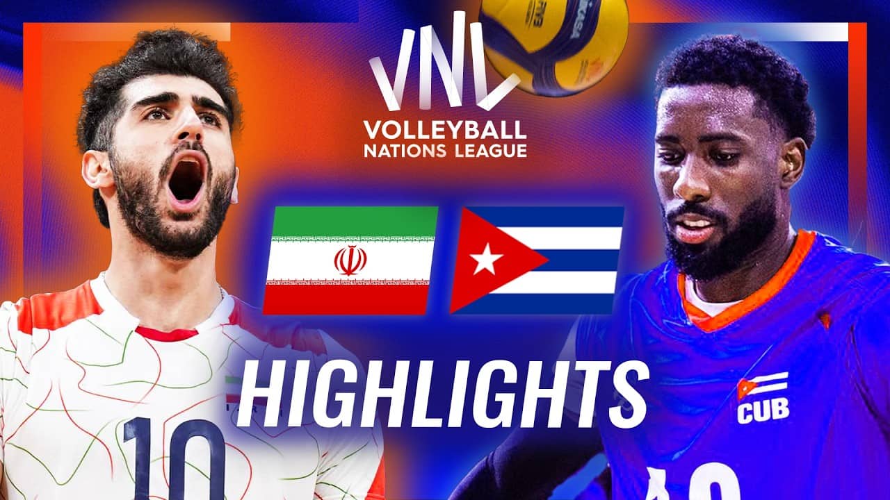 Iran 🇮🇷 vs. Cuba 🇨🇺 - Highlights | Week 2 | Men's VNL 2026