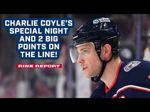 A Special Night for Charlie Coyle and 2 Big Points on the Line! | Rink Report