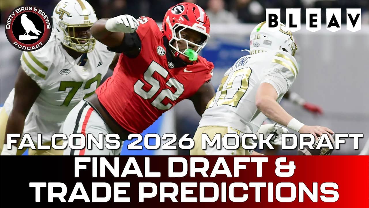 Falcons 7-round mock draft: Final draft and trade predictions