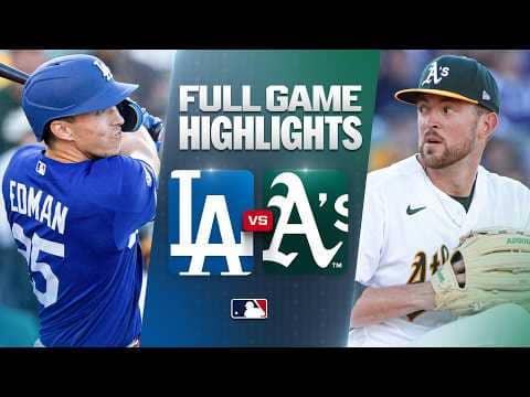 DODGERS vs. ATHLETICS: Official Full Game Highlights (June 30) | 2026 MLB Season