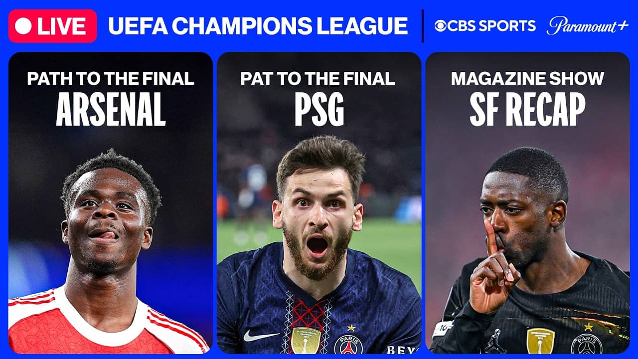 ARSENAL & PSG Path to the Final | ⭐ UEFA Champions League 24/7 ⭐ | CBS Sports Golazo