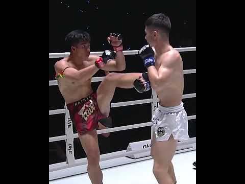 DIALED IN 🔥 Aslamjon Ortikov and Kaotaem throw down was insane at ONE Friday Fights 25!