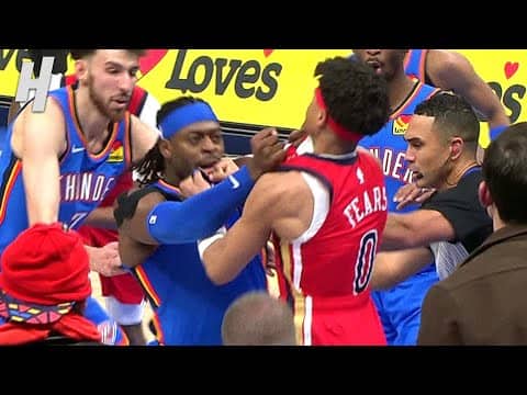 Lu Dort and Jeremiah Fears WENT AT IT at the Buzzer 😱