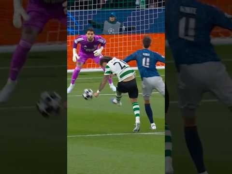 STUNNING DAVID RAYA SAVE VS SPORTING CP