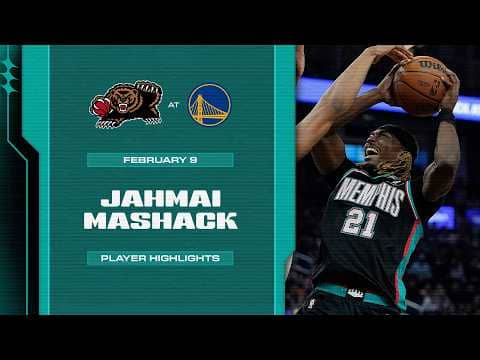 Jahmai Mashack Highlights vs. Golden State Warriors