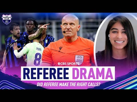 Inter v Barcelona classic UNDER THE MICROSCOPE | Referee decision analysis | Champions Club