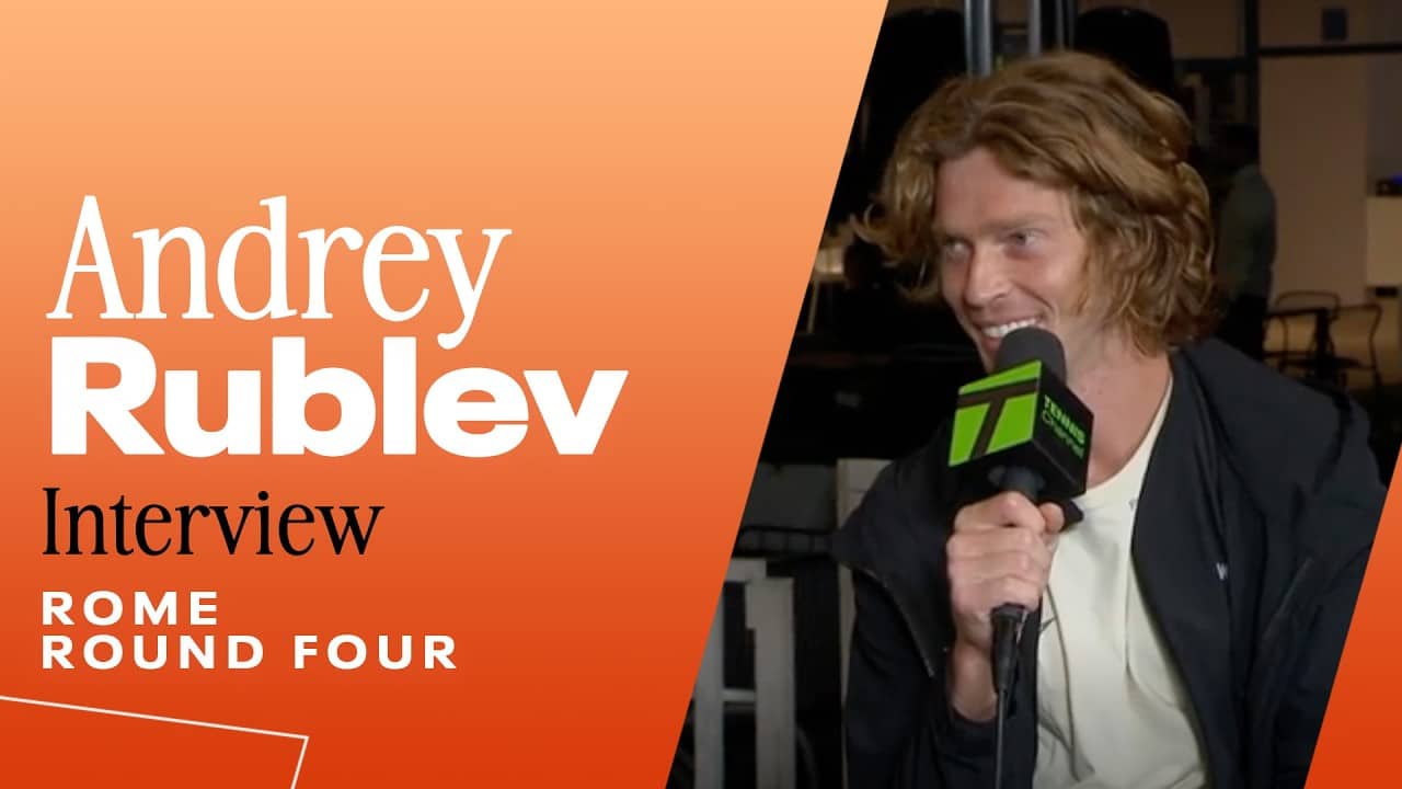 Andrey Rublev Unfazed Ahead of Sinner Matchup in Quarterfinals | 2026 Rome