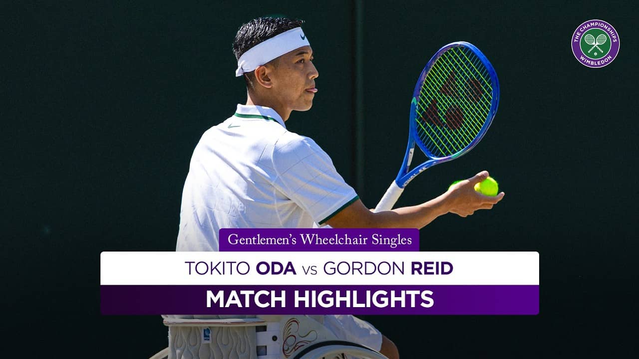 Oda in fine form! | Tokito Oda vs Gordon Reid | Highlights | Wimbledon 2026